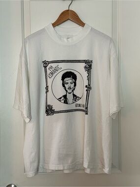 White Graphic Tee - The Romantic Design